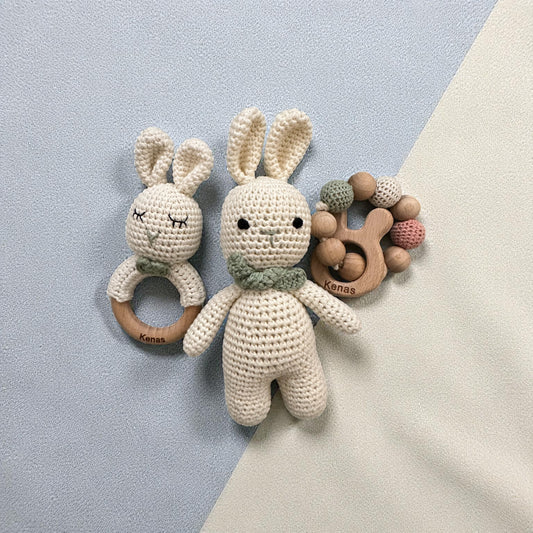 Set Regalo Neonato – Giocattoli Naturali KENAS