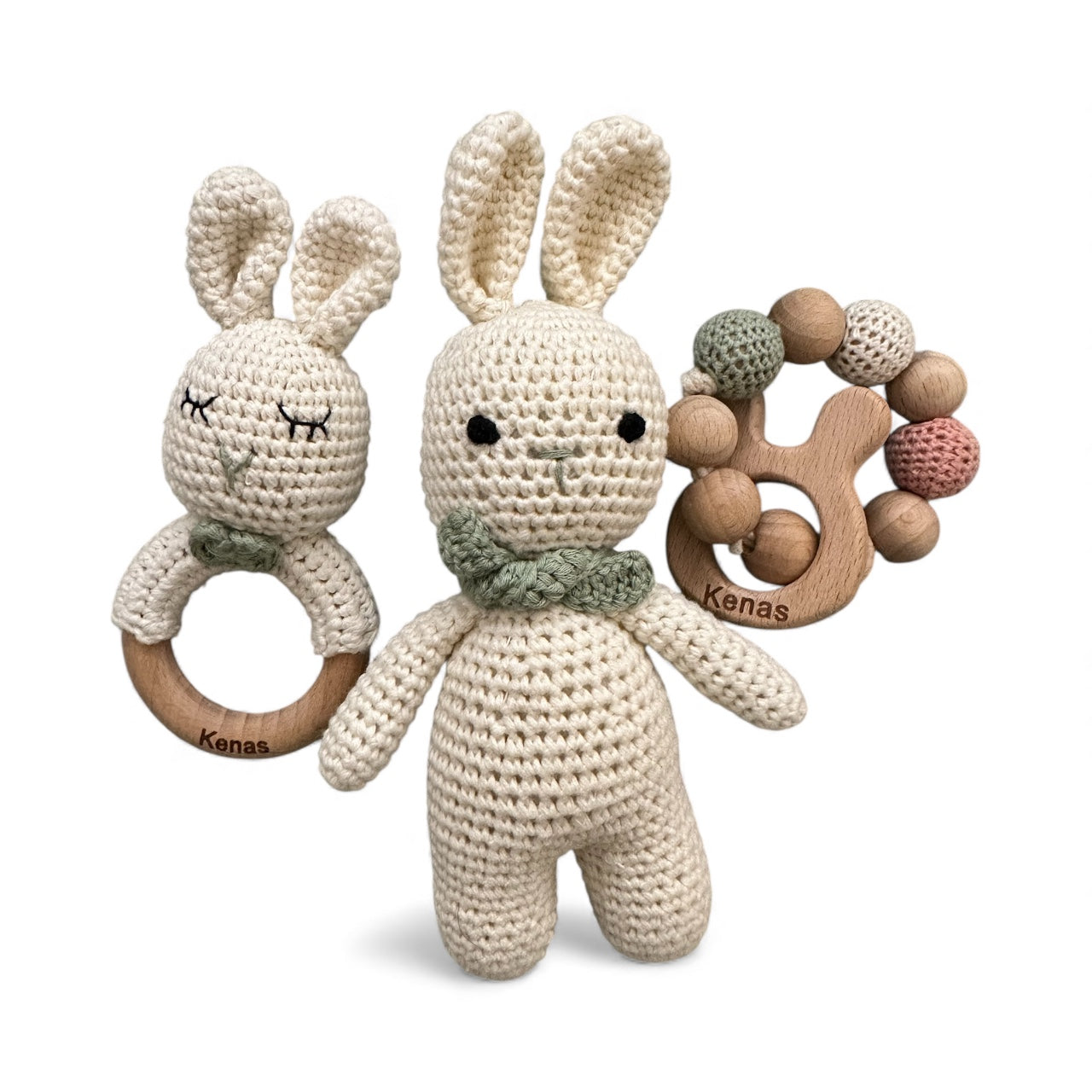 Set Regalo Neonato – Giocattoli Naturali KENAS